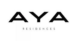 Logo do empreendimento AYA Residences.