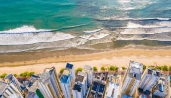 Praia de Balneário Camboriú, em SC