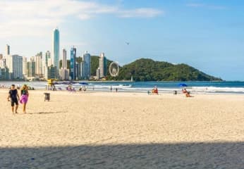 Praia de Balneário Camboriú, SC