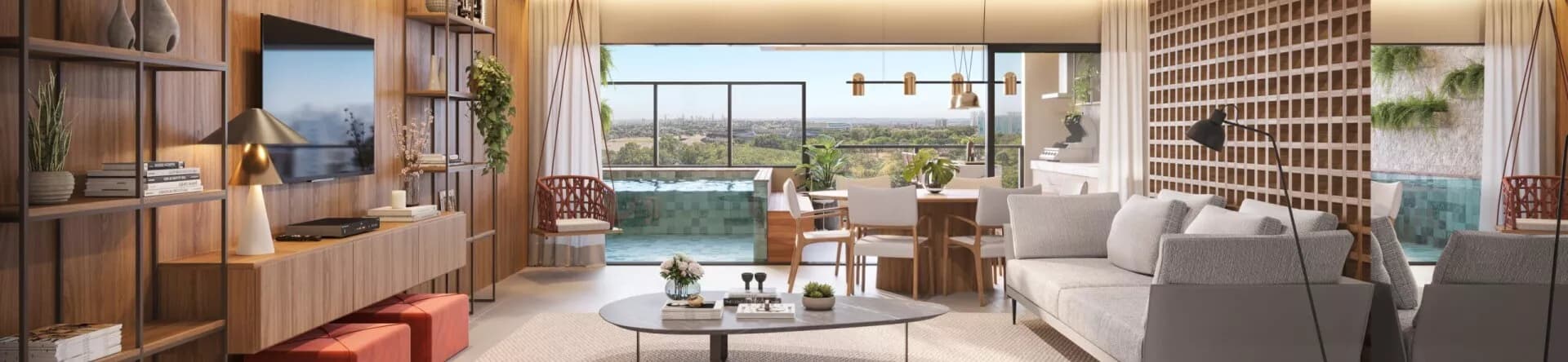 Apartamento da construtora Sousa Andrade em Goiânia, GO Apartamento da construtora Sousa Andrade em Goiânia, GO