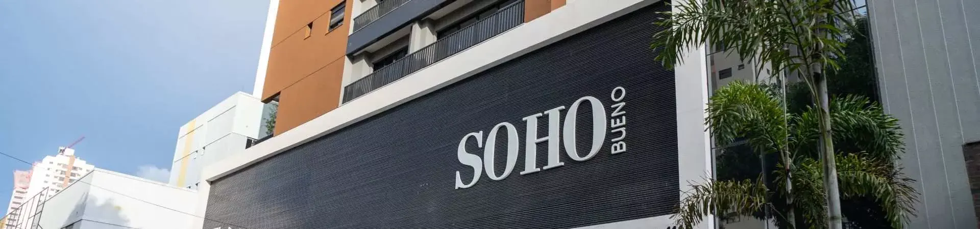 Fachada do empreendimento Soho Bueno, WV Maldi Construtora