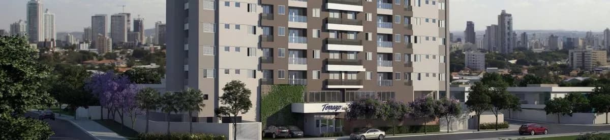 Fachada do empreendimento Terrazo Vista Bueno, Vega Construtora Constr