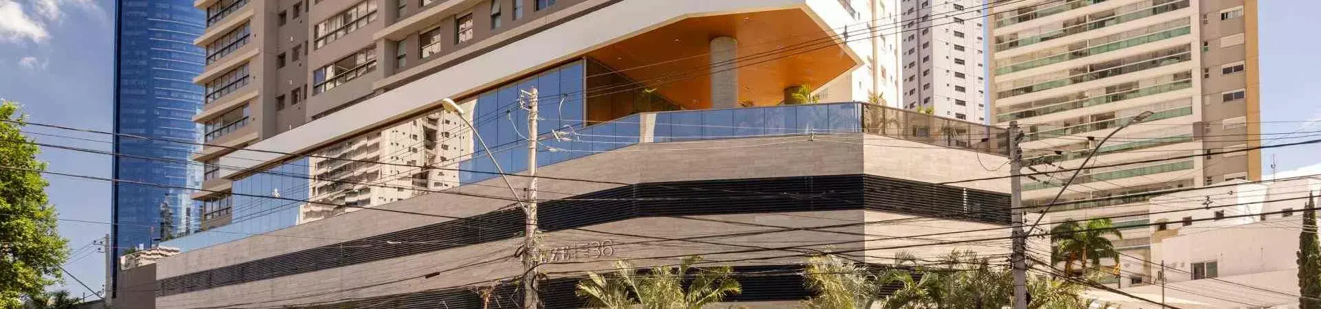 Fachada do Treze 36, da Terral Incorporadora