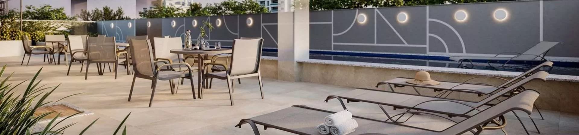 Fachada do empreendimento Muy Bueno, Dinâmica Construtora