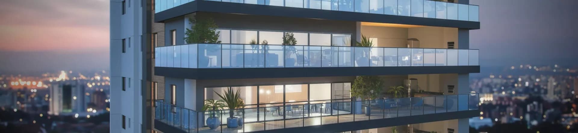 Fachada do edifício Vero Home Gourmet, Sousa Andrade Construtora