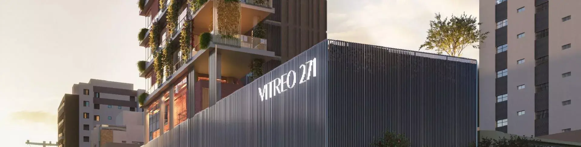 Fachada do Vítreo 271, da ABC Empreendimentos