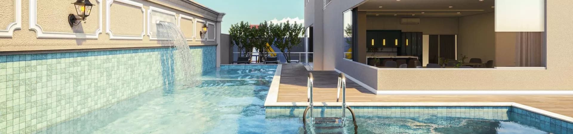 Fachada do Torres de Málaga, da Exatus