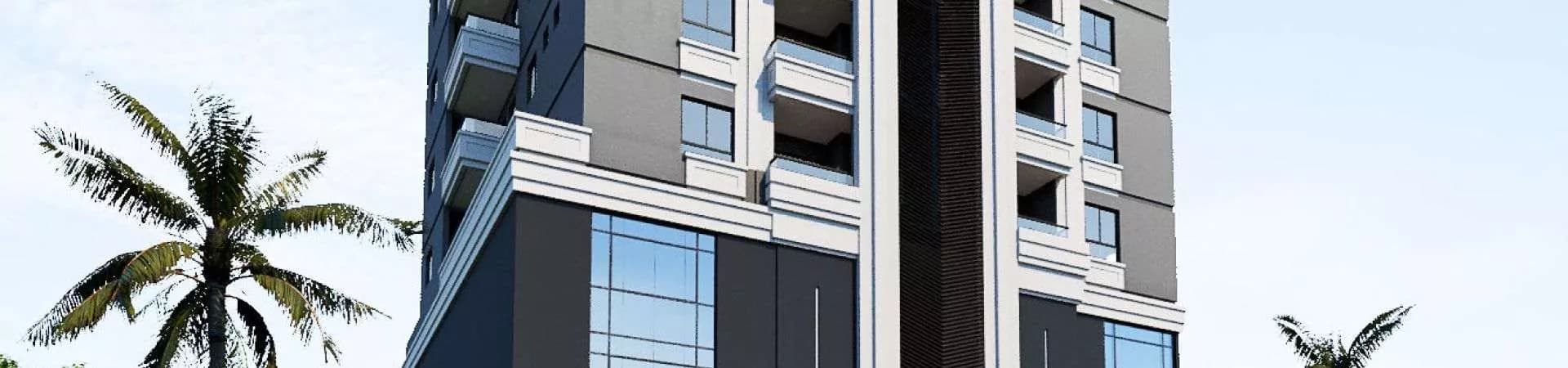 Fachada do Acqualina, da RB Construtora