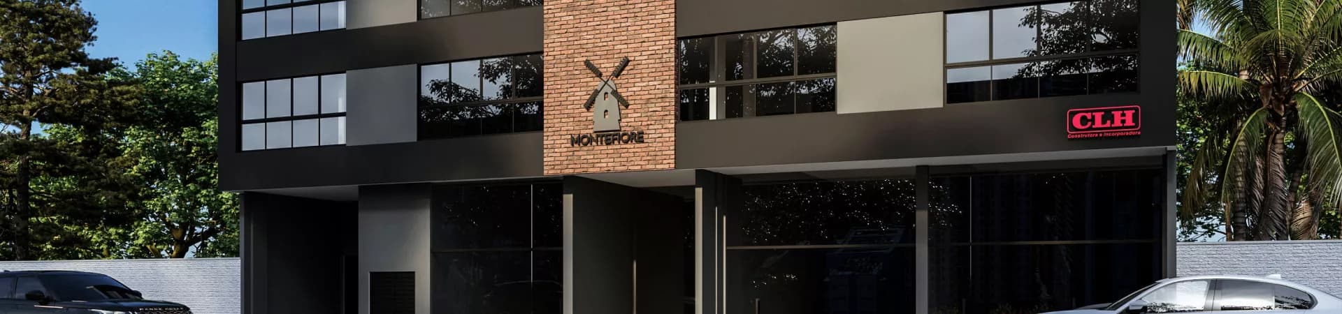 Fachada do Montefiore, da CLH