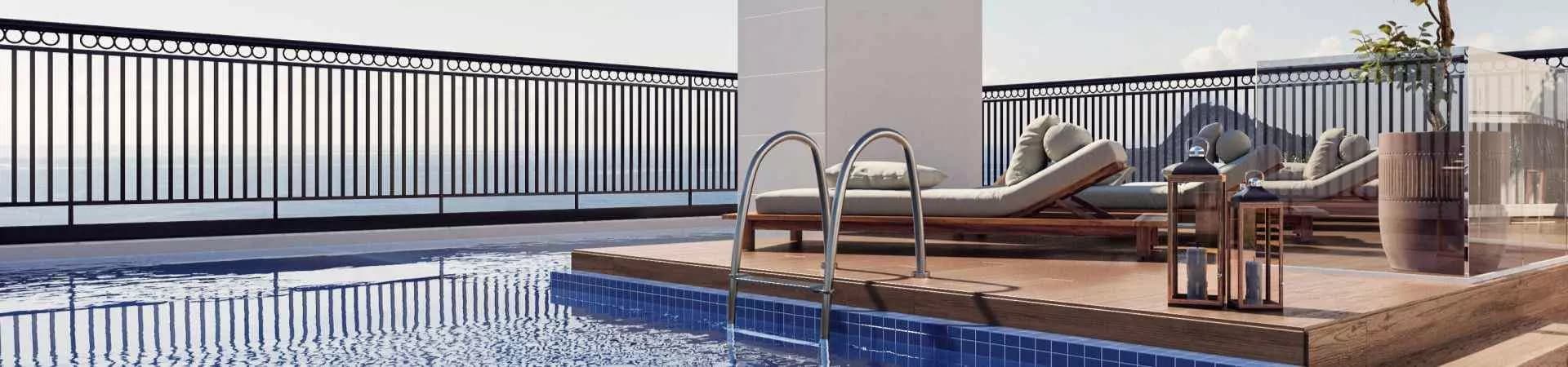 Fachada do L'Acqua Residence, da GPinheiro