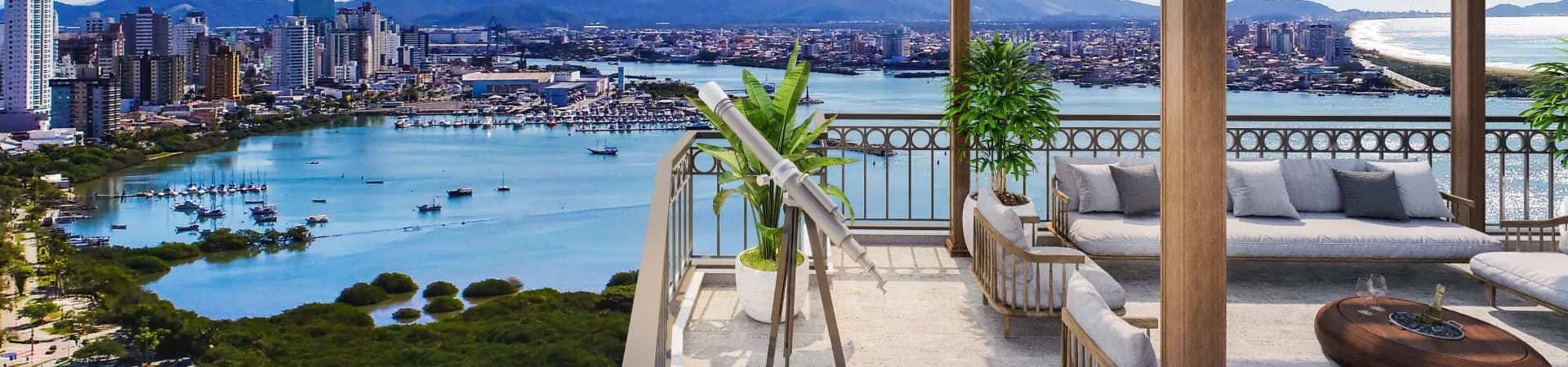 Fachada do One Palace, da AMA