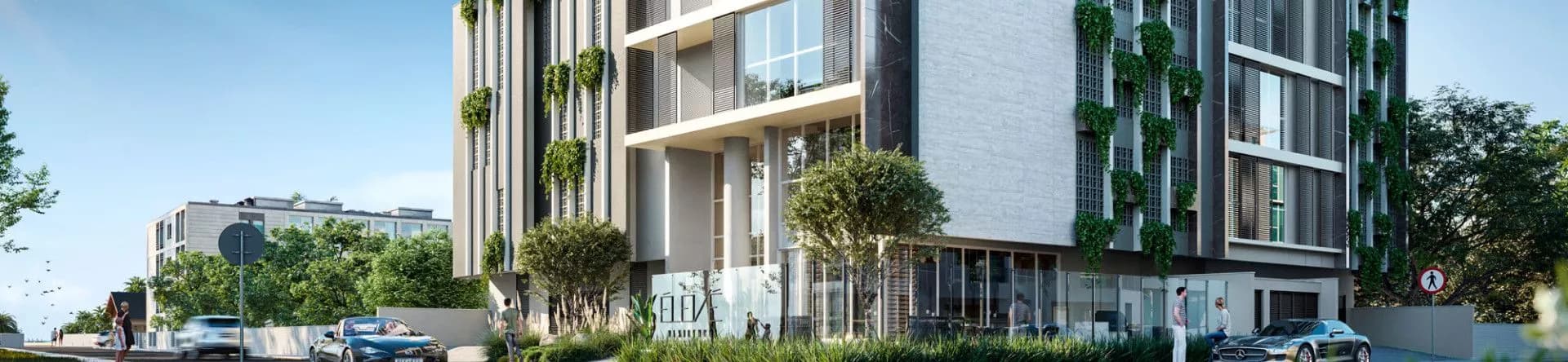 Fachada do Élevé Residence, da M.Santos Empreendimentos