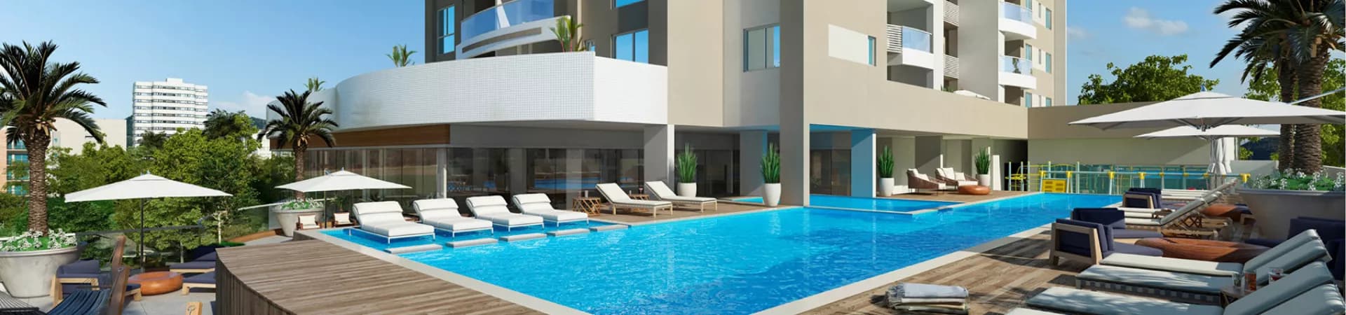 Fachada do Le Havre Residence, da Abdo