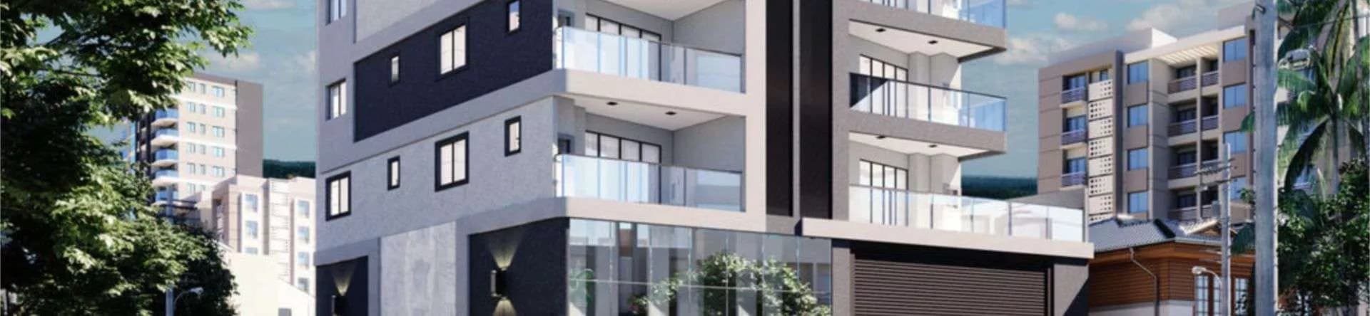 Fachada do Sunset Beah, da WRS Construtora