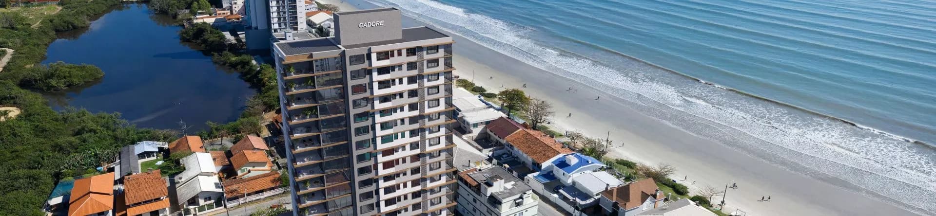 Fachada do Porto Salvatore da Cadore Incorporadora