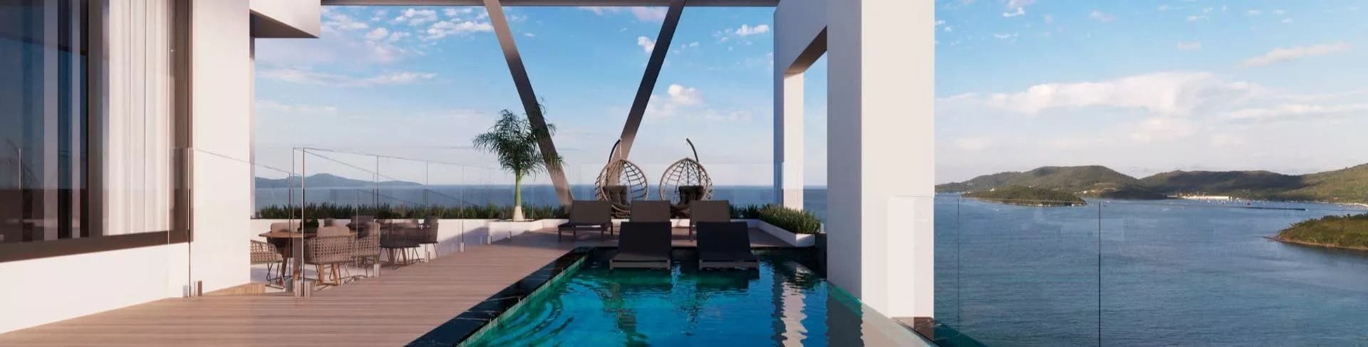 Rooftop do Celebrare da Reskatrin Empreendimentos