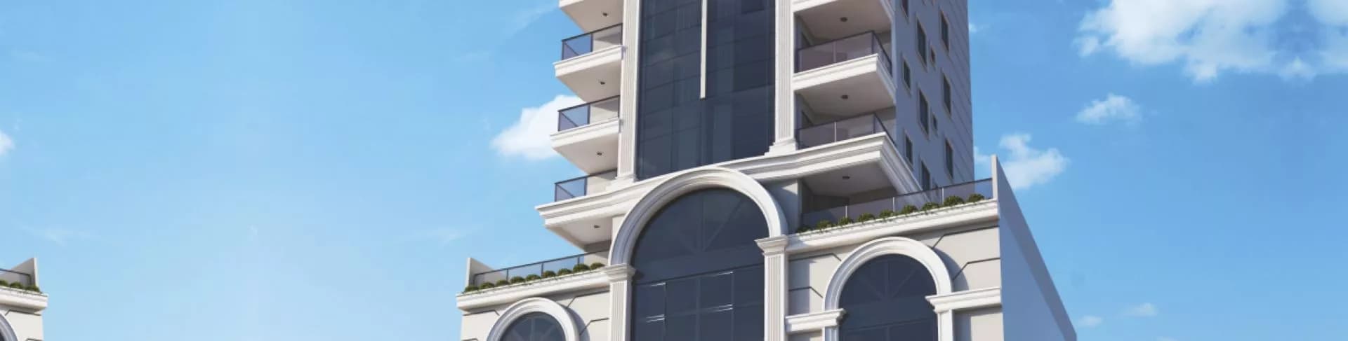 Fachada do Ilha Bela Residence, da Justus Incorporadora