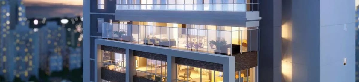 Fachada do empreendimento Casa Opus Areião, Opus Incorporadora