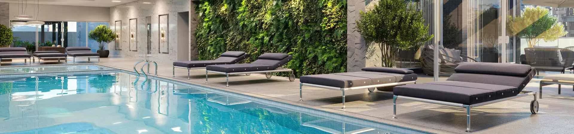 Piscina do Villa Aurora, da Gandin