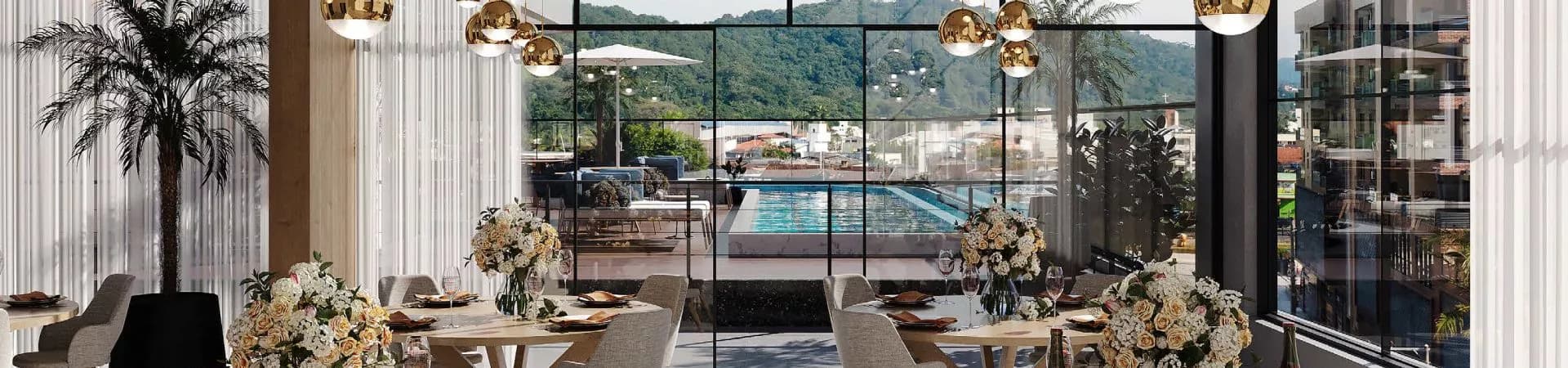 Fachada do Azure Residence, da FJC Construtora