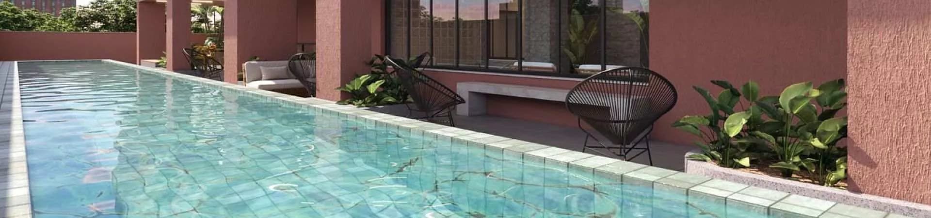 Fachada do empreendimento Lina Praça do Sol, FR Incorporadora Construt