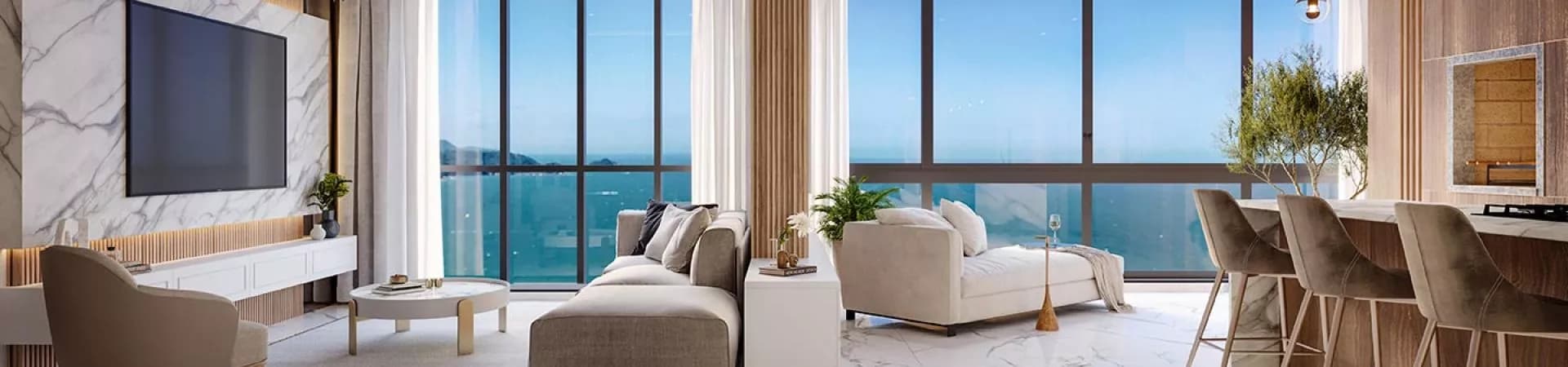 Apartamento do Villa Maiorca, da Gandin Construtora