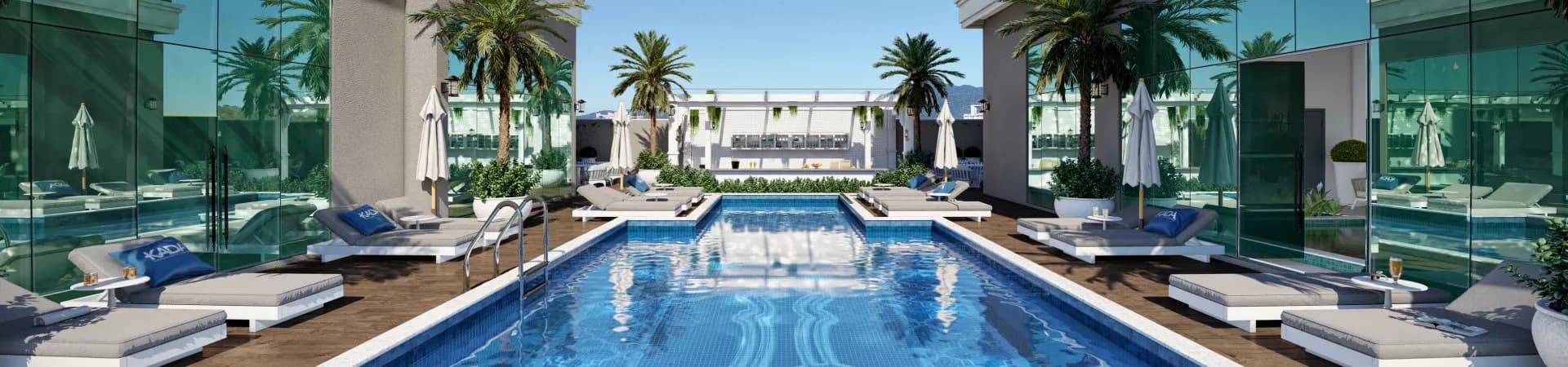 Piscina do The Royal Towers, da Kada