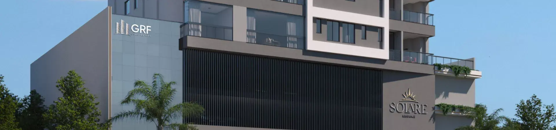 Fachada do Solare Residenziale, da GRF