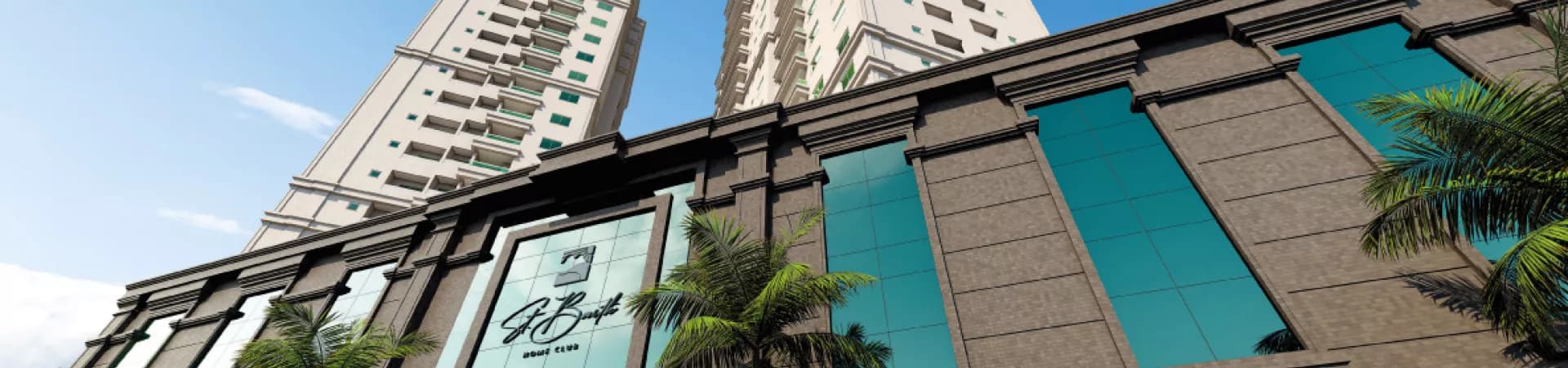 Fachada do St Barth Home Clube