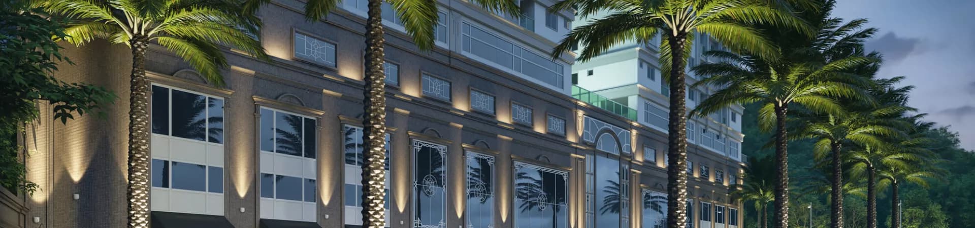 Fachada do Blue View, da Pasqualotto