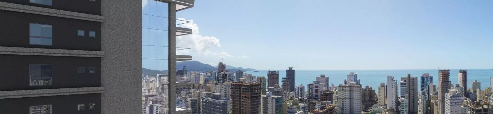 Fachada do Urban Beach Residence, da N1 Construtora