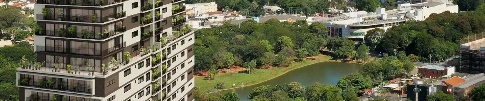 Fachada do Opus Brava Design, da Construtora Opus