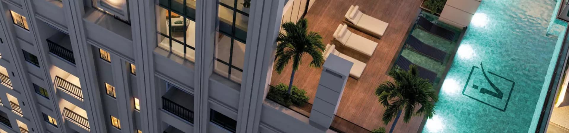 Fachada do Tresor Residence, da Invest