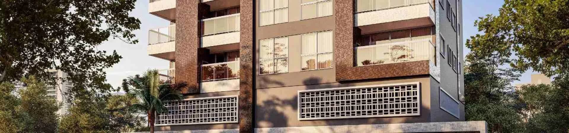 Fachada do Residencial Barbados, da Paludo