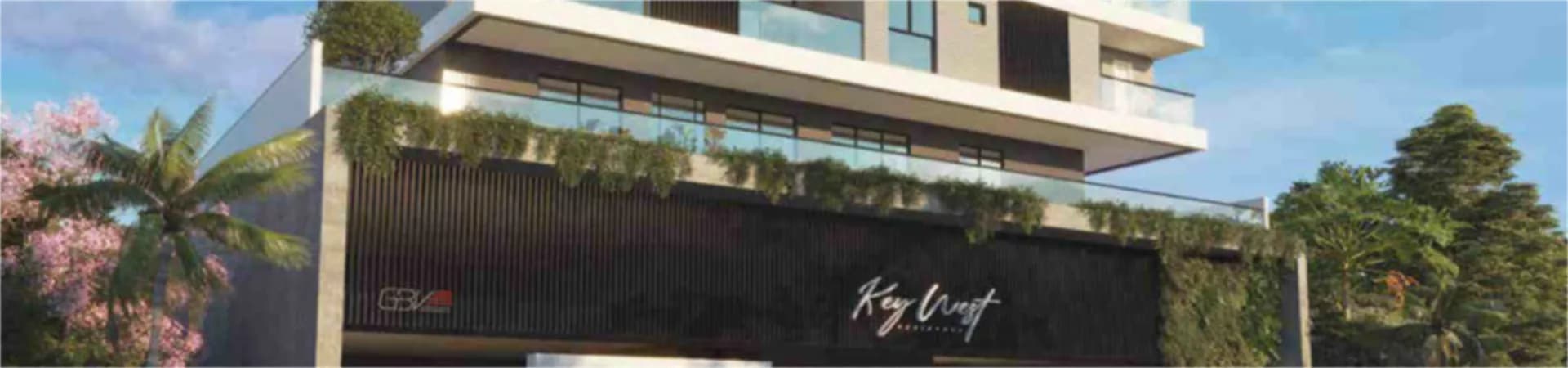 Fachada do Key West, da GBV