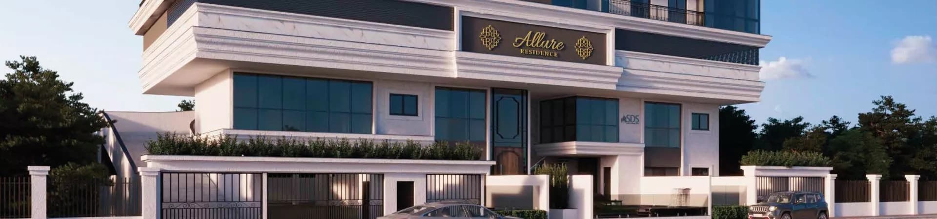 Fachada do Allure Residence, da SDS Empreendimentos