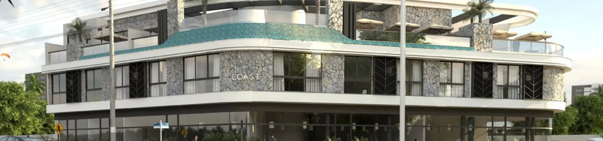 Fachada do Brava Coast, da Absoluta