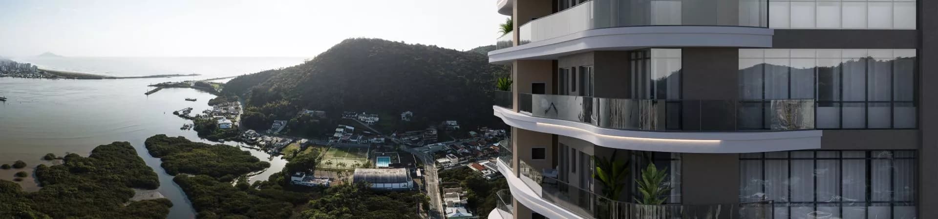 Fachada do Lotisa Skyline, da Lotisa