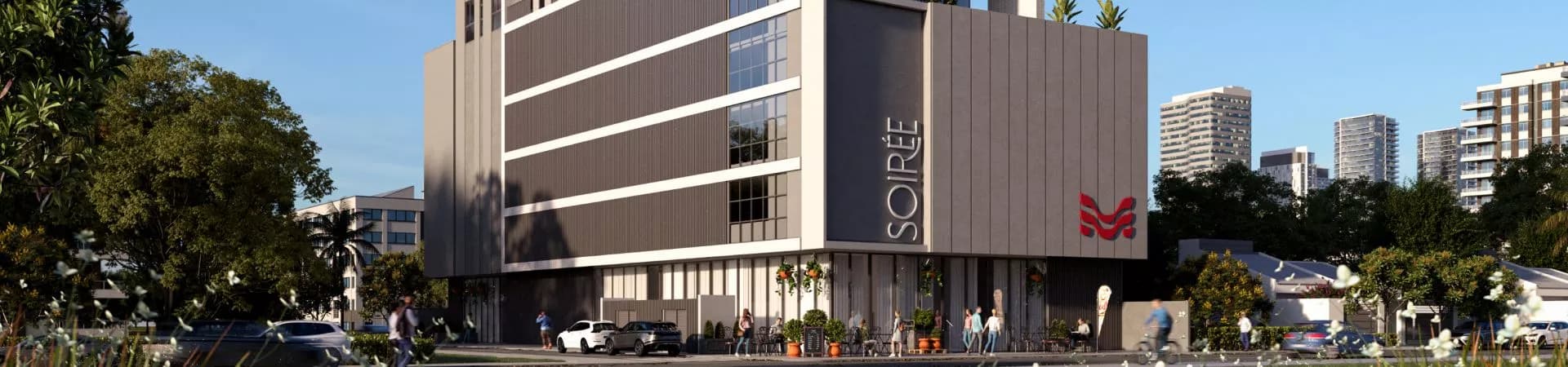 Fachada do Soirée, da M Santos