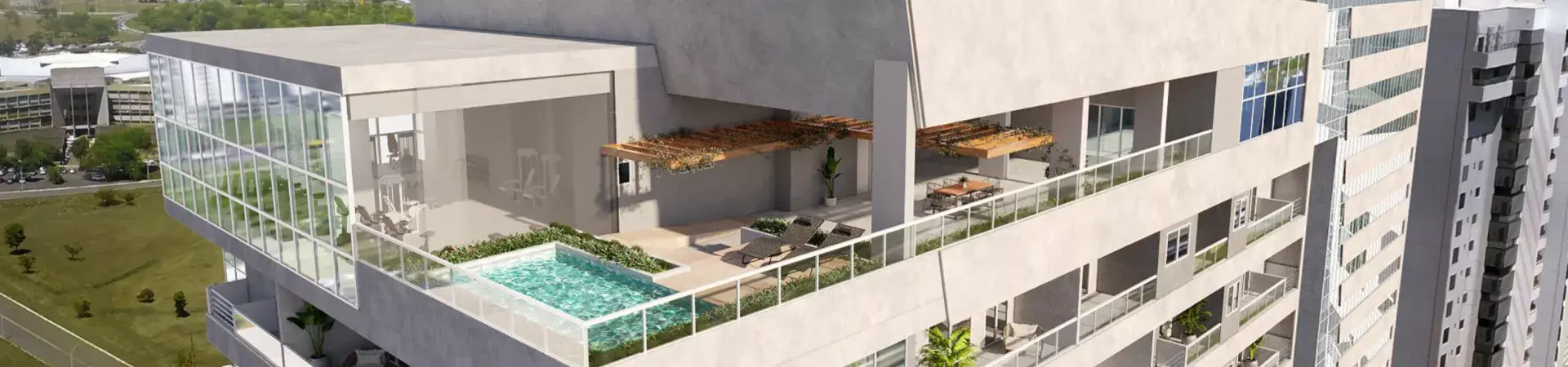 Fachada do Euro Towers, da Euro