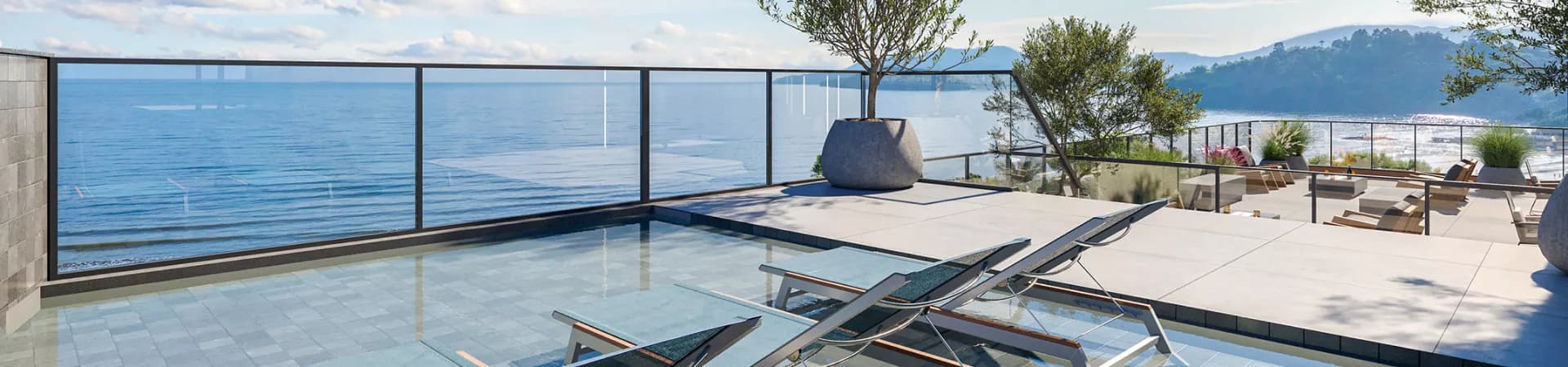 Piscina do Avangard, da KMK Empreendimentos