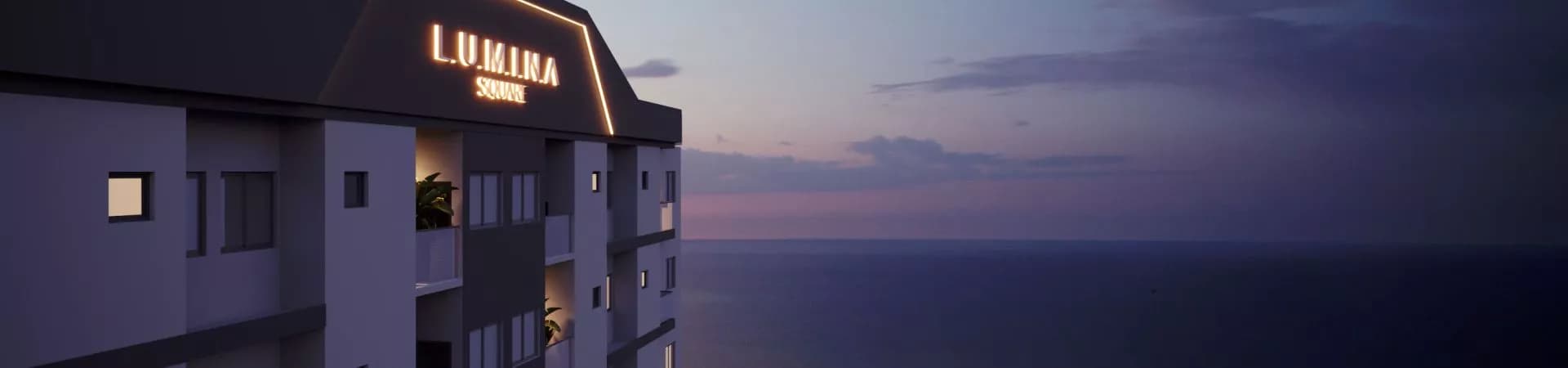 Fachada do Lumina Square, da Neoprime