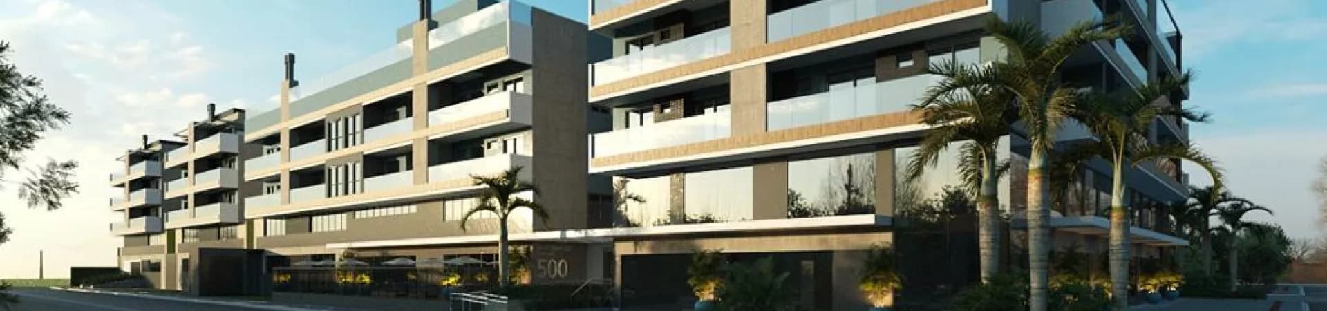 Fachada do Blue Diamond Home Club, da Oriente