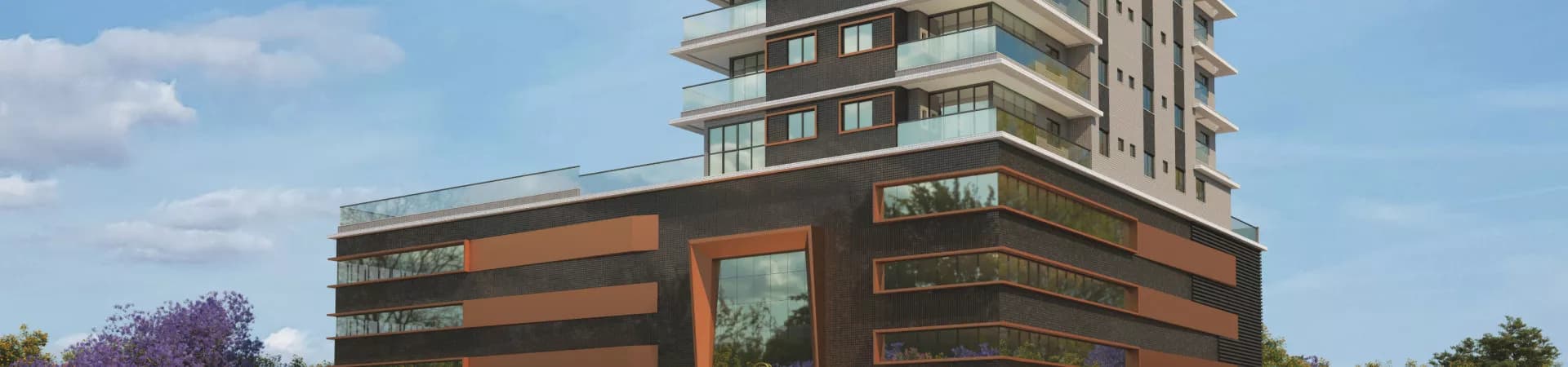 Fachada do Residencial Monte Solaro, da AGV Selent