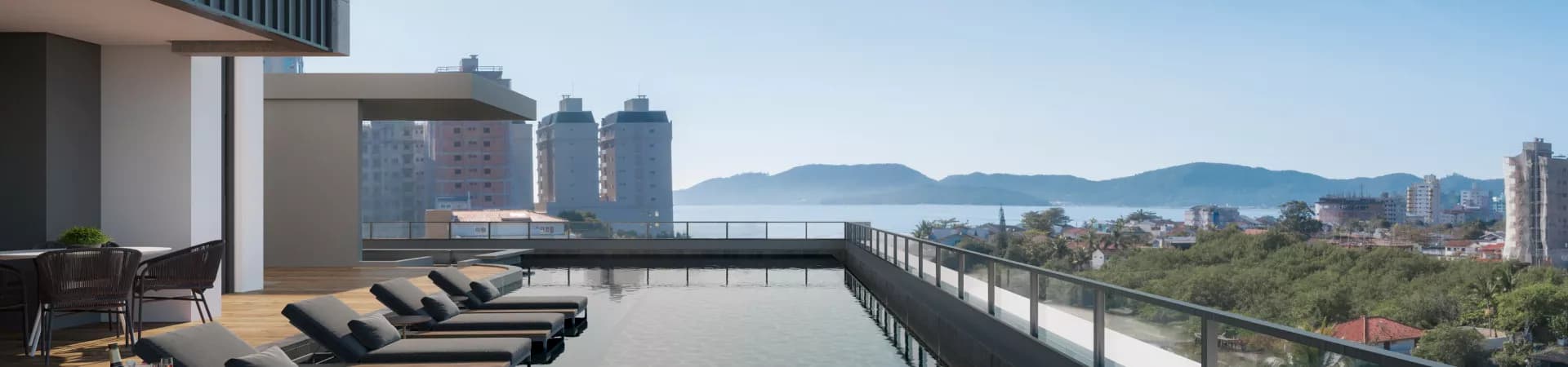 Fachada do Villa del Fiume, da Fasolo construtora