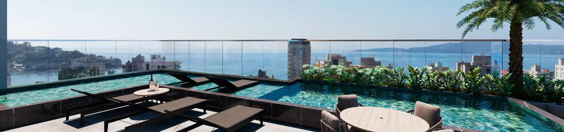 Piscina do Vitta Towers, da Lumma Construtora