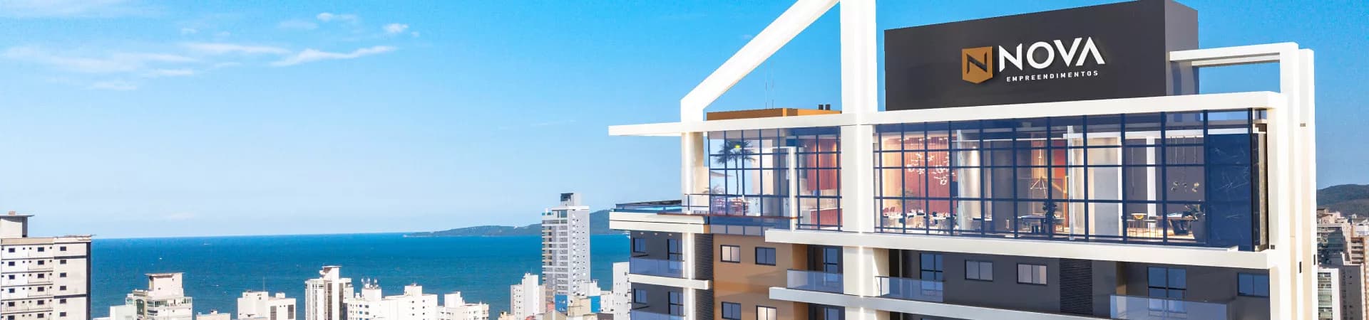 Fachada do Dream Beach, da Nova Empreendimentos