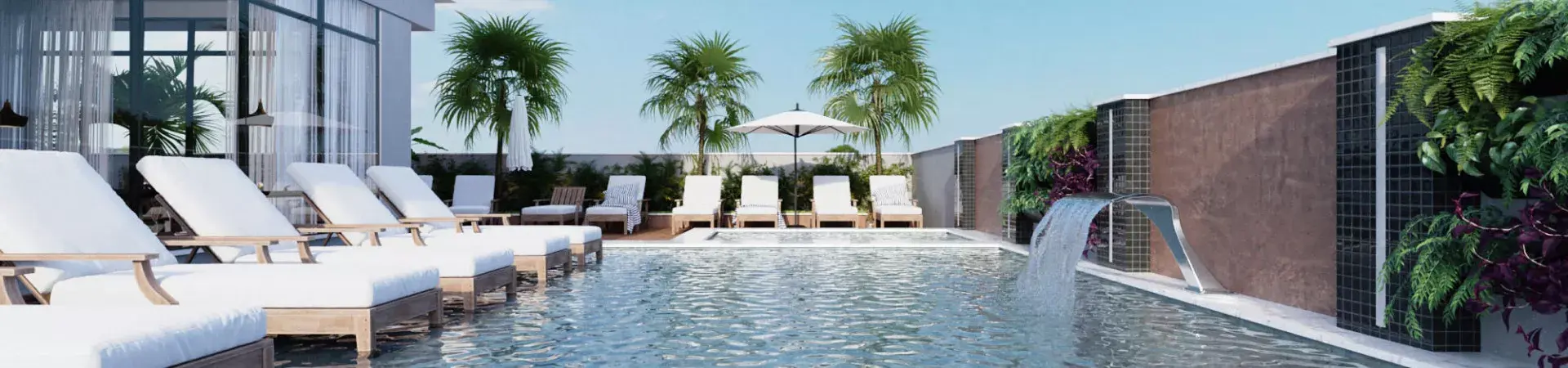 Fachada do Atlantis Tower, da Praiholl Empreendimentos, Porto Belo - SC