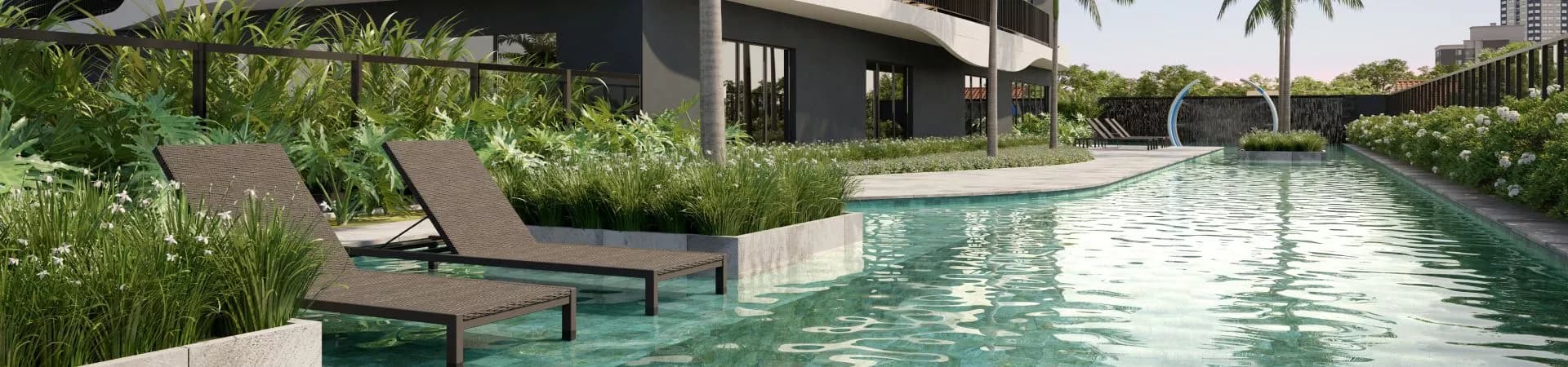 Fachada do Opus Nido, da Opus Construtora