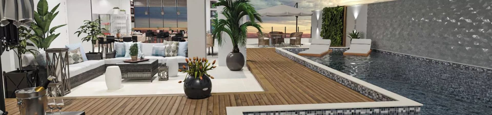 Fachada do Reviva Residence, da Menegoi Construtora